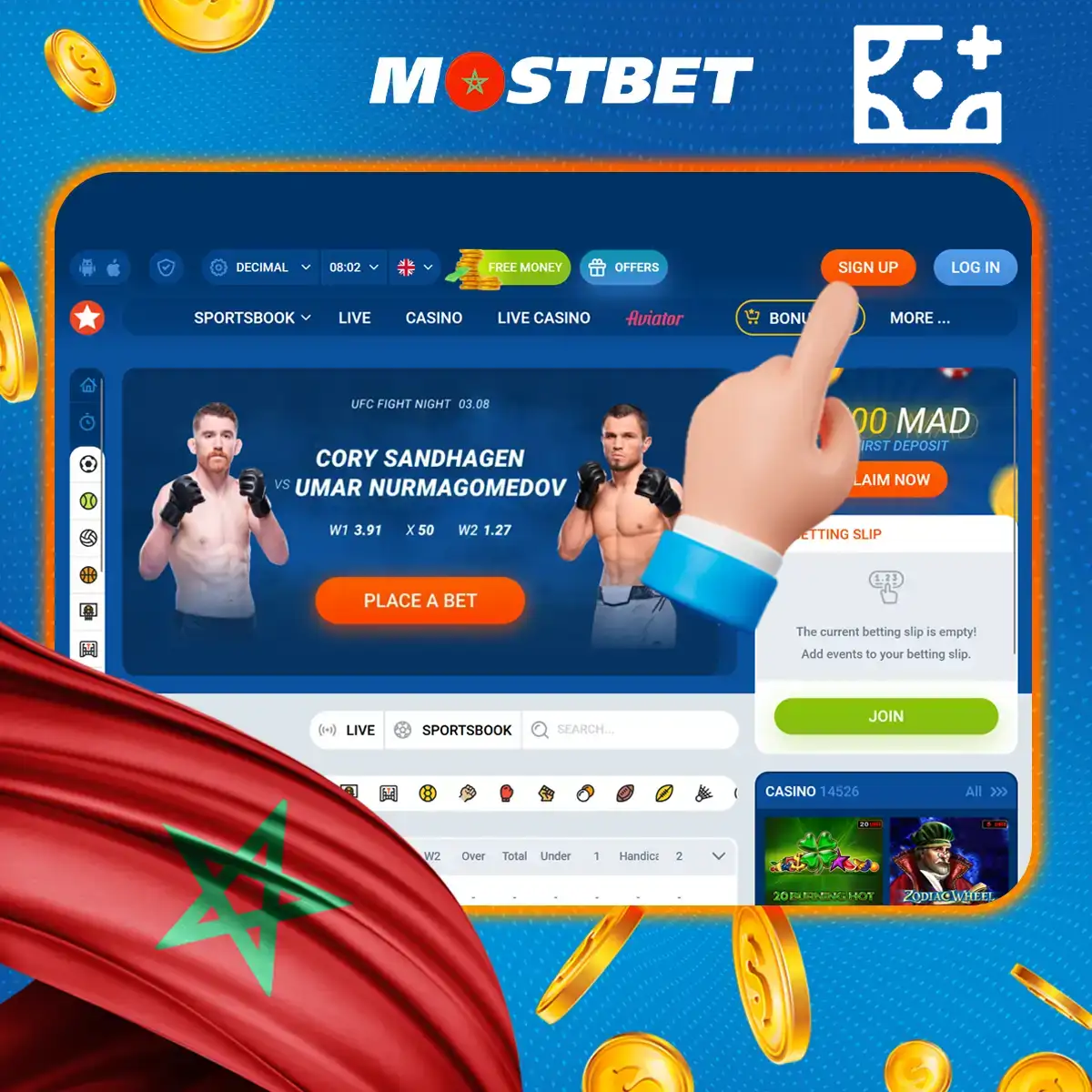 Step-by-step guide on how to make a deposit at Mostbet Morocco