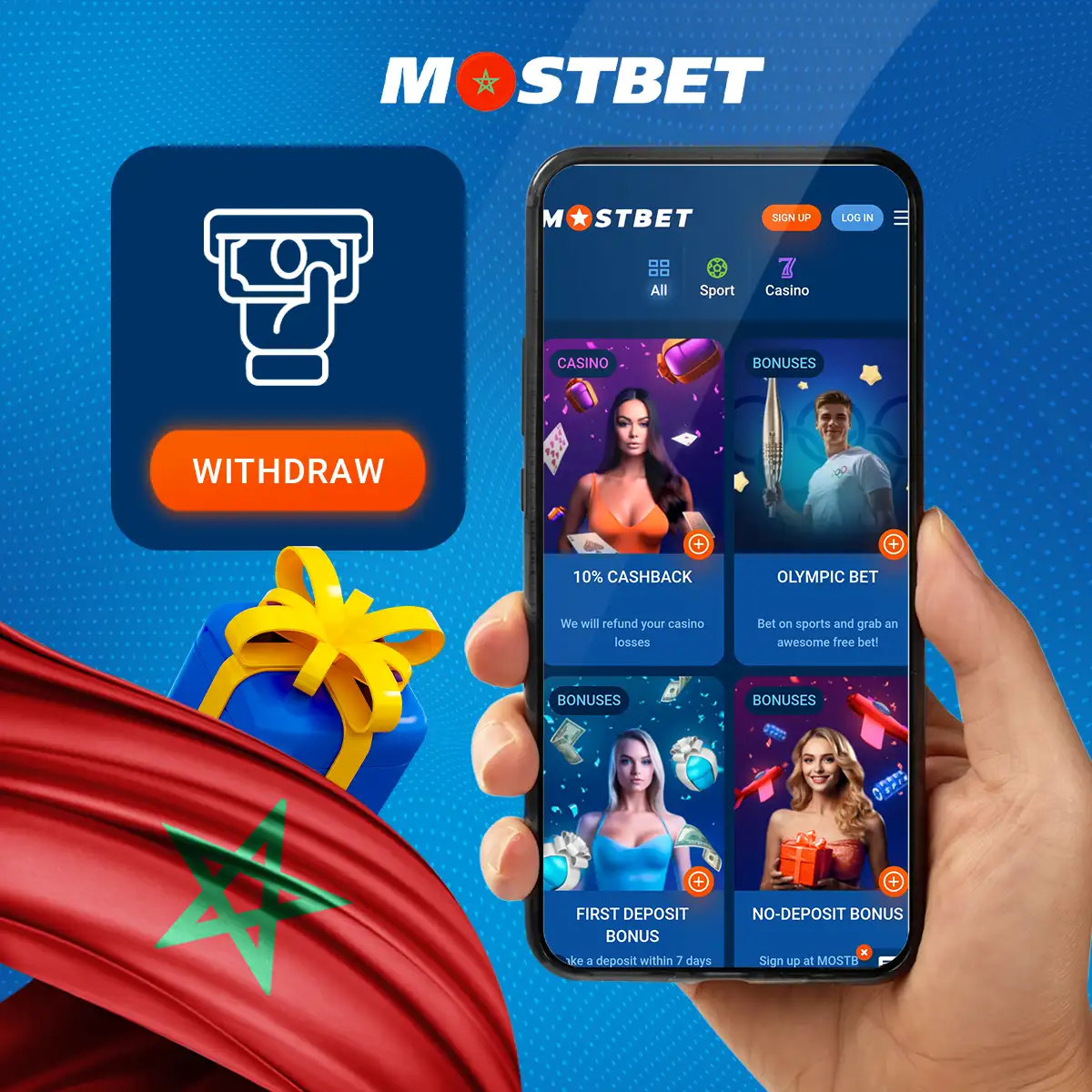 Step-by-step guide to withdrawing your welcome bonus at Mostbet Morocco