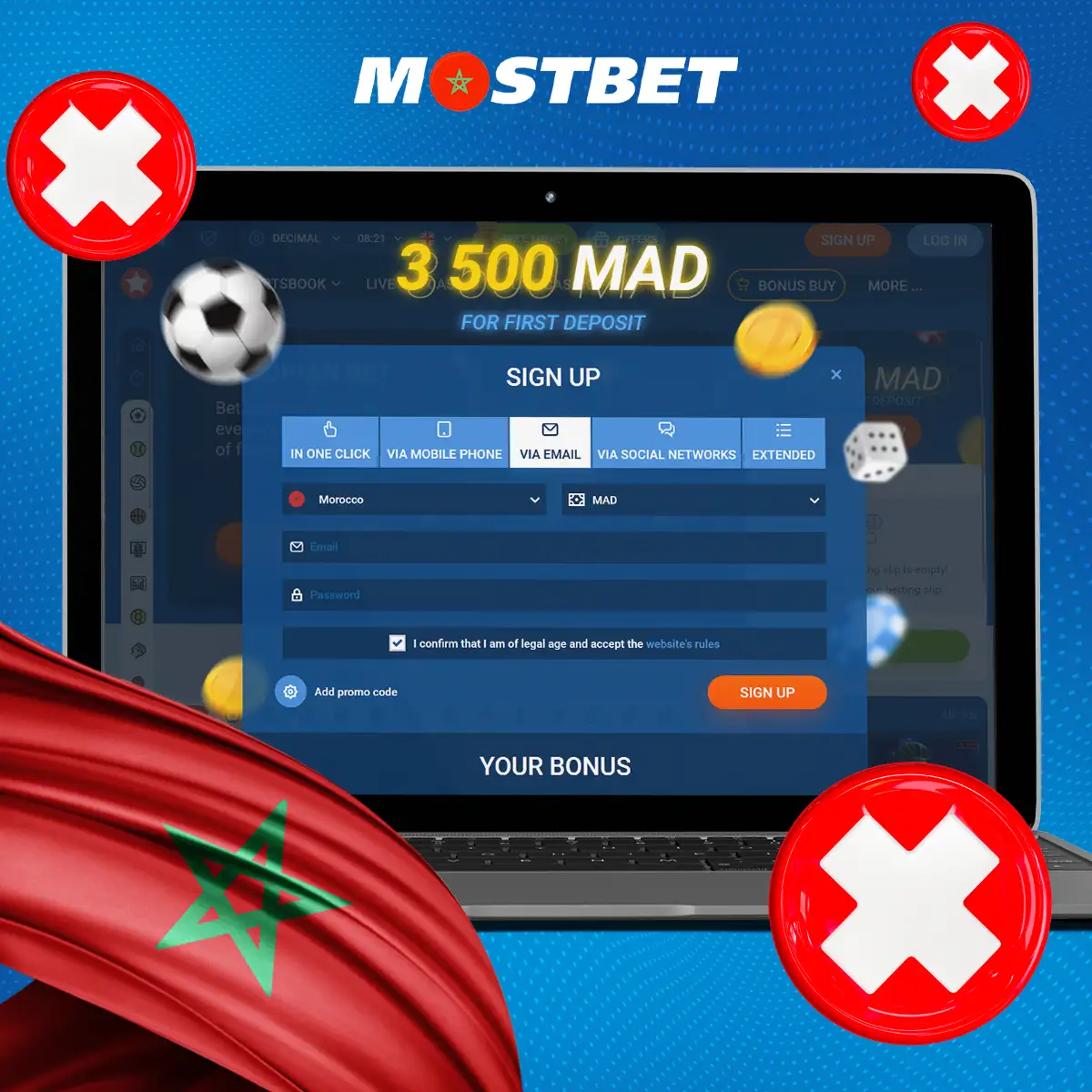 Who can register on the Mostbet platform?