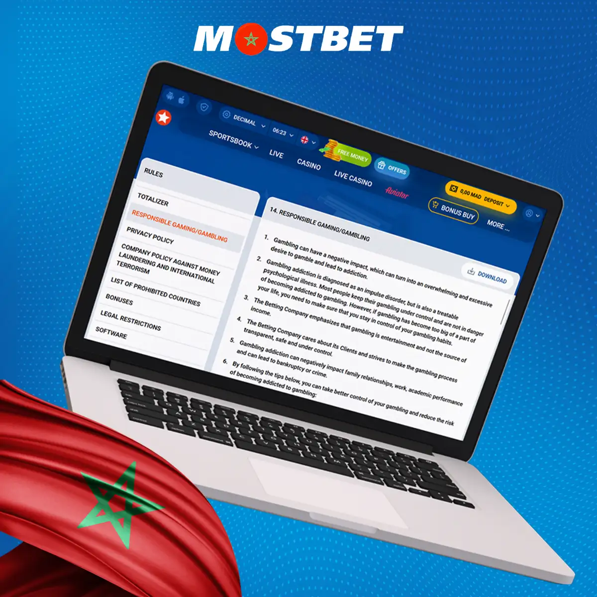 Mostbet's Responsible Gambling Policy