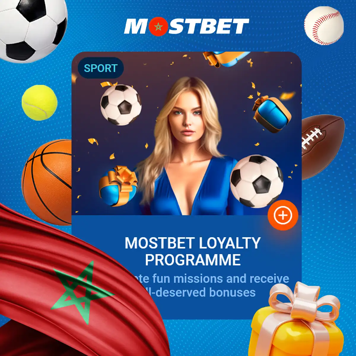 Aperçu des bonus du programme de fidélité Mostbet Sports